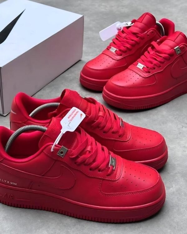 Air Force 1 Low x 1017 ALYX 9SM Red Sneakers