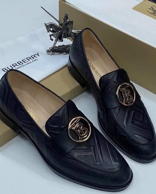 Branded B Metal Detail Luxury Shoes