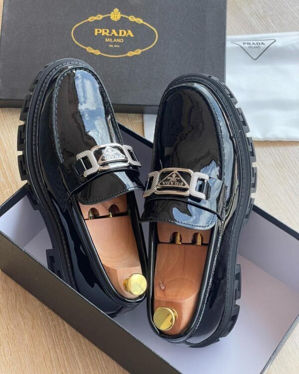 Chunky Rubber Sole Metal Buckle