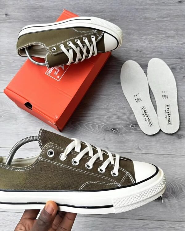 Converse Chuck 70 Blue Denim Patchwork Low Top Sneakers