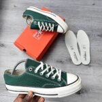 Converse Chuck 70 Blue Denim Patchwork Low Top Sneakers