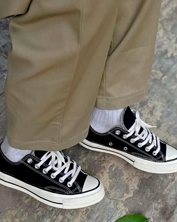 Converse Chuck 70 Blue Denim Patchwork Low Top Sneakers