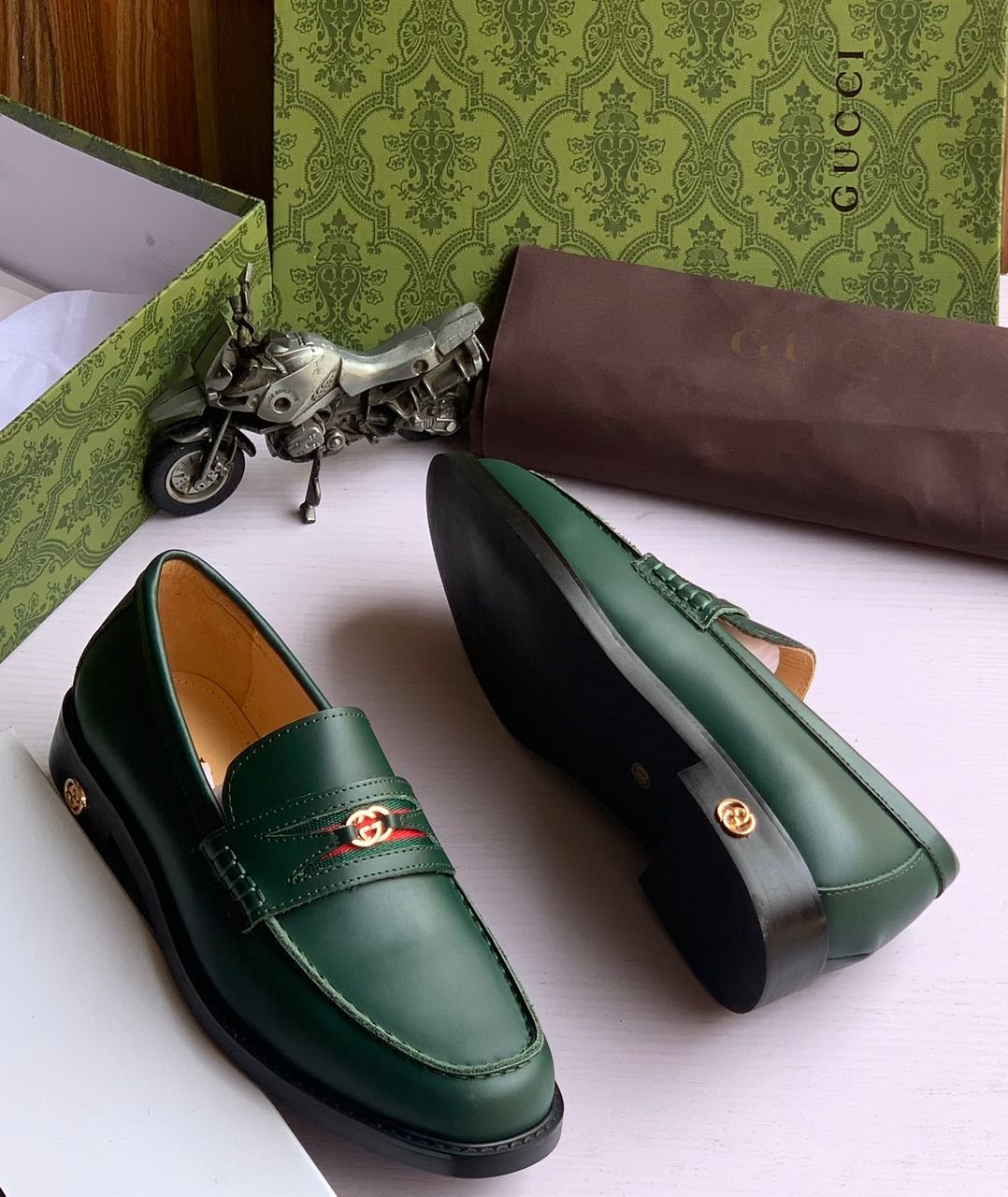 Gold Double G Logo Web Stripe Luxury Shoes Gold Double G Logo Web Stripe Luxury Shoes