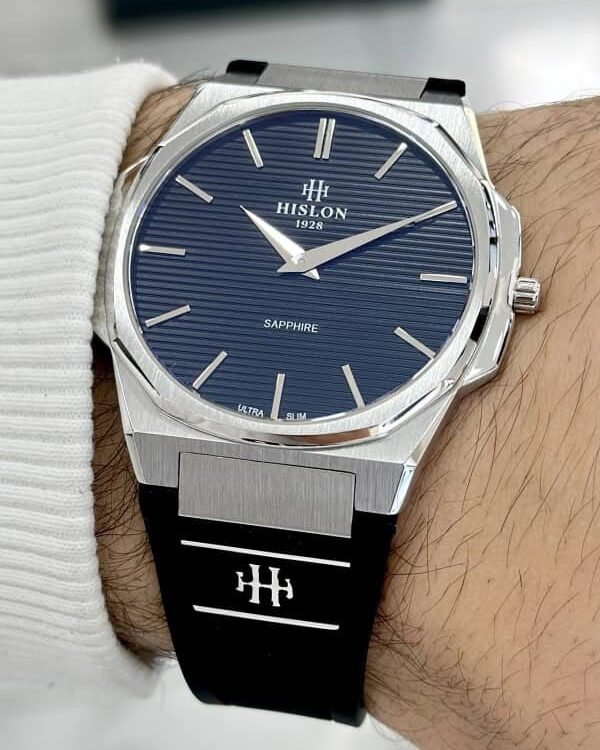 Hislon 1928 Silver Stainless Steel Watch