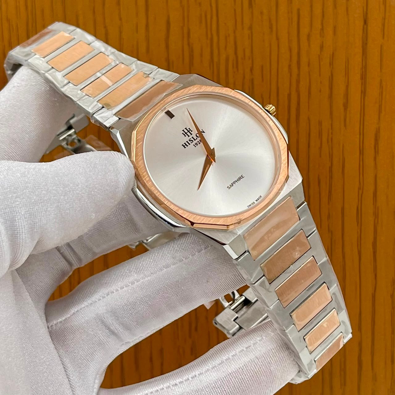 Rose Gold Silver Stainless Steel Watch Rose Gold Silver Stainless Steel Watch