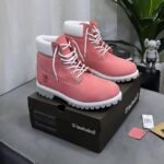 Timberland 6-Inch Premium Waterproof Pink Boots