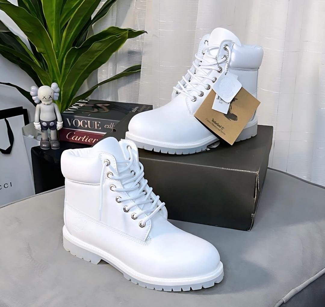 Timberland White Waterproof Boots