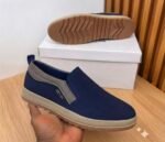 Clarks Blue Slip-On Sneakers