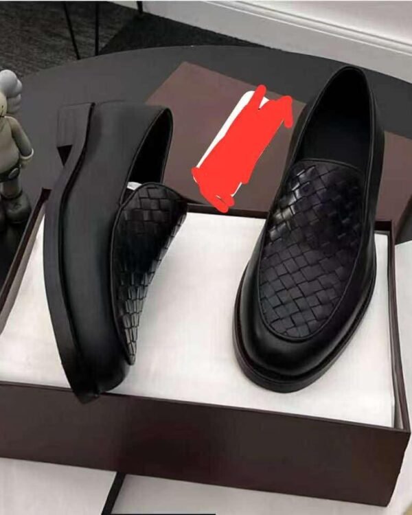 Bottega Veneta Intrecciato Leather Loafers