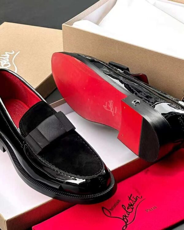 Chambelimoc Night Strass Patent Leather Loafers