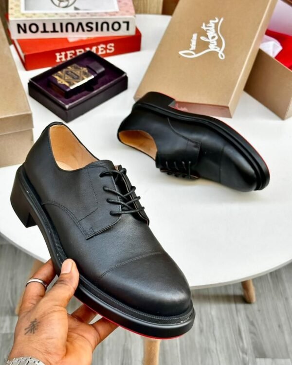 Christian Louboutin Urbino Leather Derby Shoes