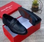 Salvatore Ferragamo Brown Leather Loafers 1