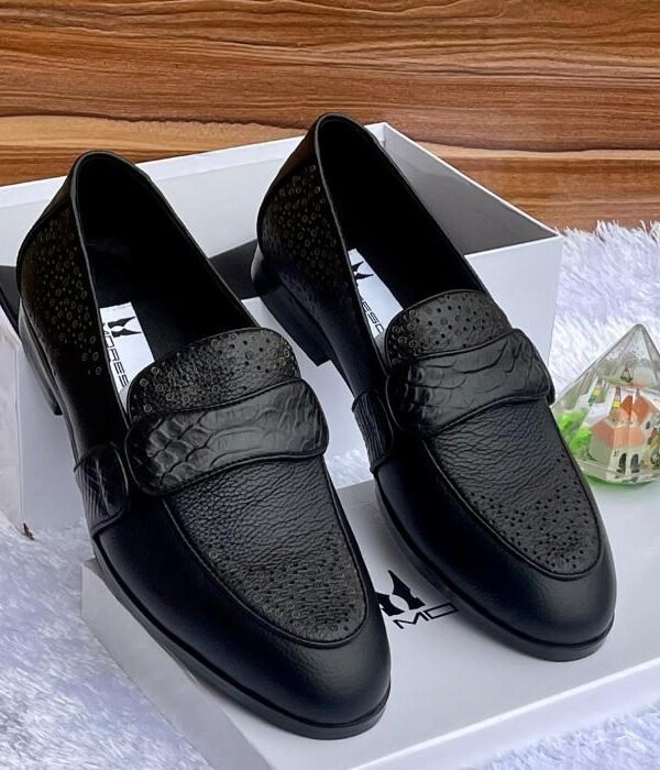 Moreschi Green Italian Leather Shoes