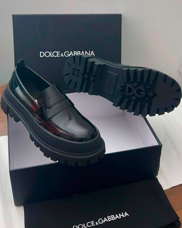Black Patent Leather Loafers