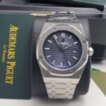 Audemars Piguet Royal Oak Blue Tapisserie Dial Luxury Watch