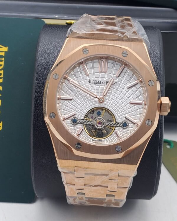 Audemars Piguet Royal Oak Selfwinding Flying Tourbillon Pink Gold Watch
