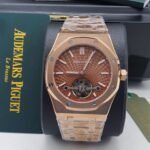 Audemars Piguet Royal Oak Tourbillon Blue Tapisserie Dial Watch
