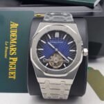 Audemars Piguet Royal Oak Tourbillon Blue Tapisserie Dial Watch