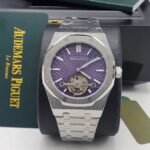 Audemars Piguet Royal Oak Tourbillon Blue Tapisserie Dial Watch