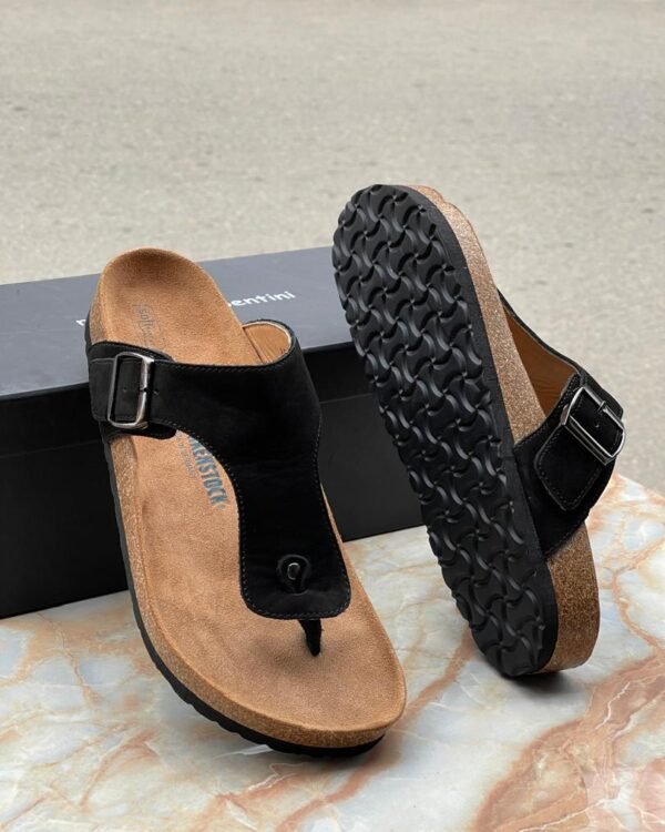 Birkenstock Ramses Black Suede Sandals