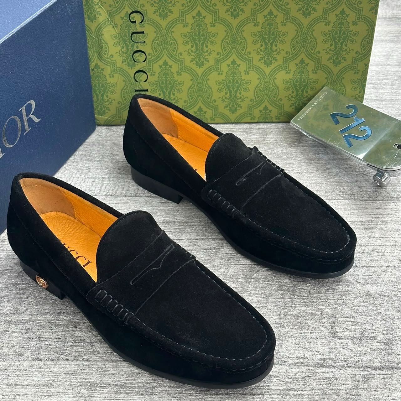 Black Suede Penny Loafers 2 Black Suede Penny Loafers