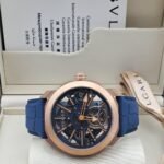 Bvlgari Octo Roma Tourbillon Sapphire Blue Titanium Watch