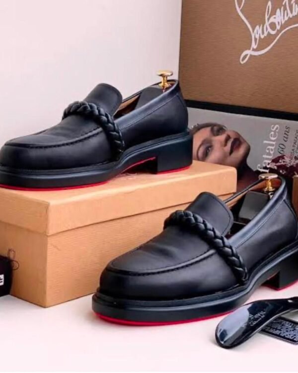 Christian Louboutin Urbino Moc Braid Loafers