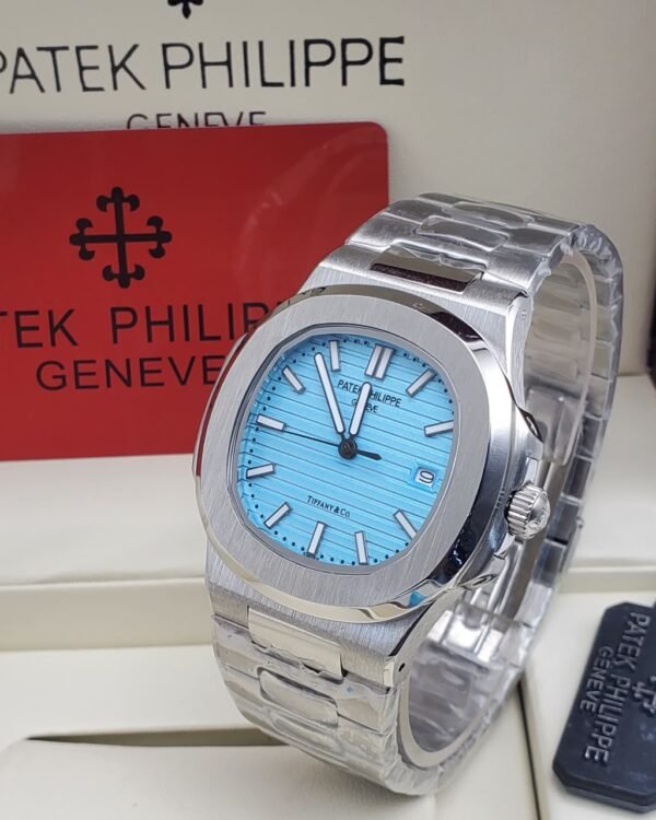 Patek Philippe Nautilus 5711 1A 018 Tiffany Blue Dial Stainless Steel Watch