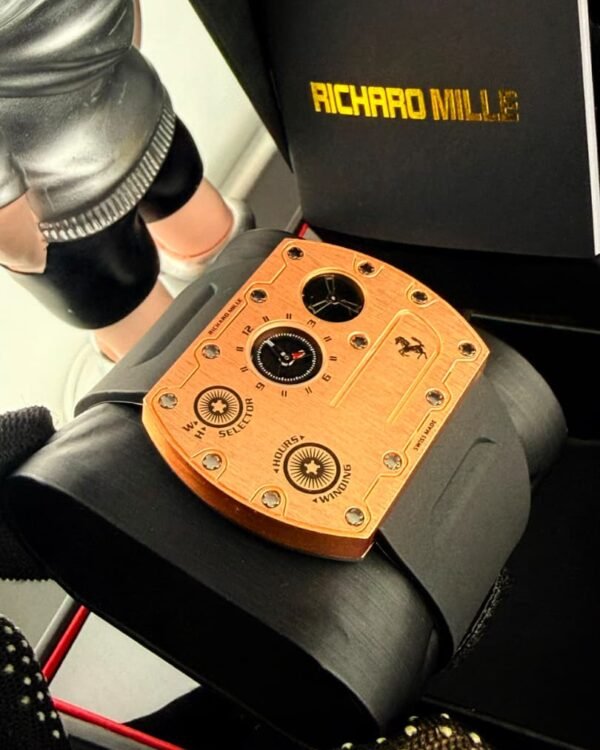 Richard Mille RM UP 01 Ferrari Blue Titanium Flat Case Luxury Watch