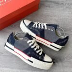 Chuck 70 Blue Denim Patchwork Low Top Sneakers