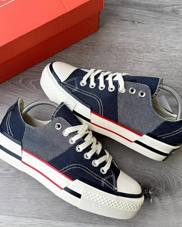 Chuck 70 Blue Denim Patchwork Low Top Sneakers