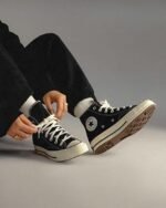 Converse Chuck 70 Black Canvas High Top Sneakers