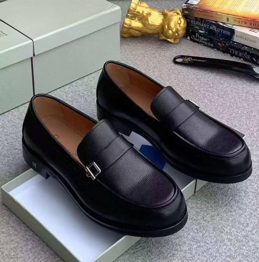 Mens Black Leather Penny Loafers Mens Black Leather Penny Loafers