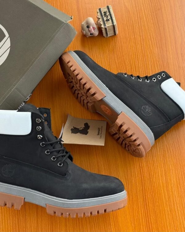 Mens Black Timberland Boots