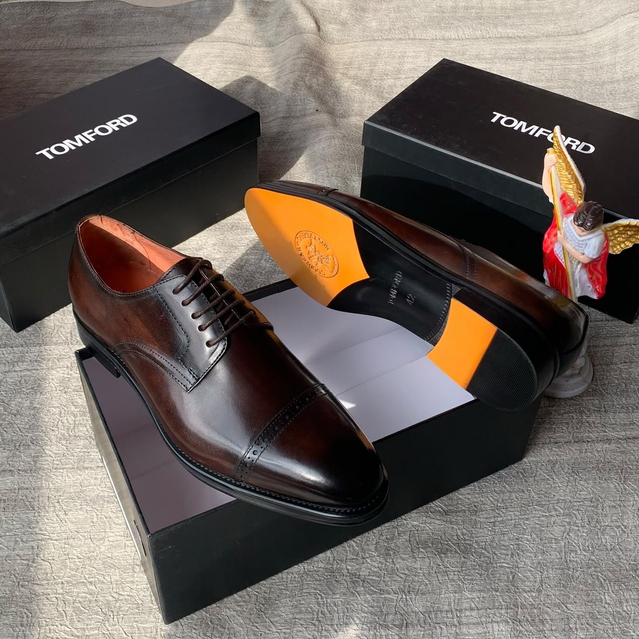 Mens Brown Leather Corporate Derby Shoes Mens Brown Leather Corporate Derby Shoes