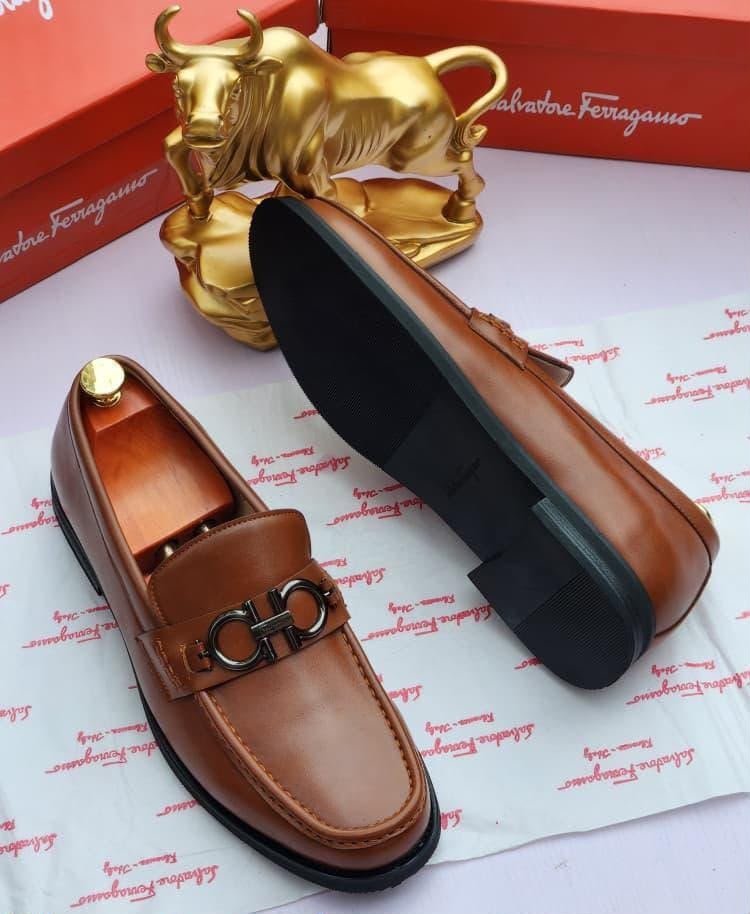 Mens Brown Leather Slip On Loafers Mens Brown Leather Slip On Loafers