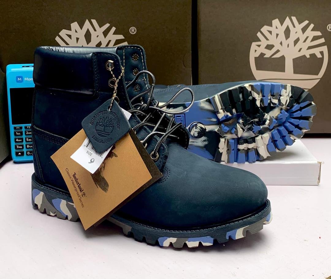 Mens Navy Blue Timberland Classic Waterproof Boots Mens Navy Blue Timberland Classic Waterproof Boots