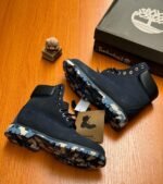 Mens Navy Blue Timberland Waterproof Boots