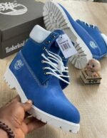 Mens Royal Blue Ankle Boots