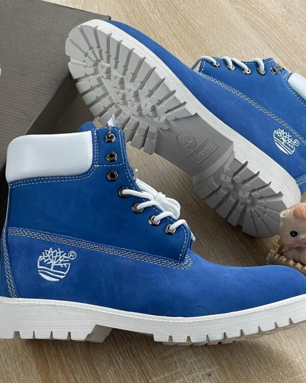 Mens Royal Blue Ankle Boots
