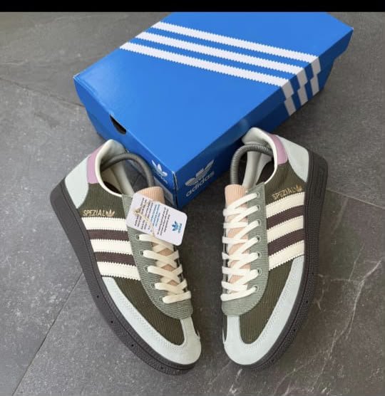 Handball Spezial Silver Green Cream White Magic Mauve Sneaker
