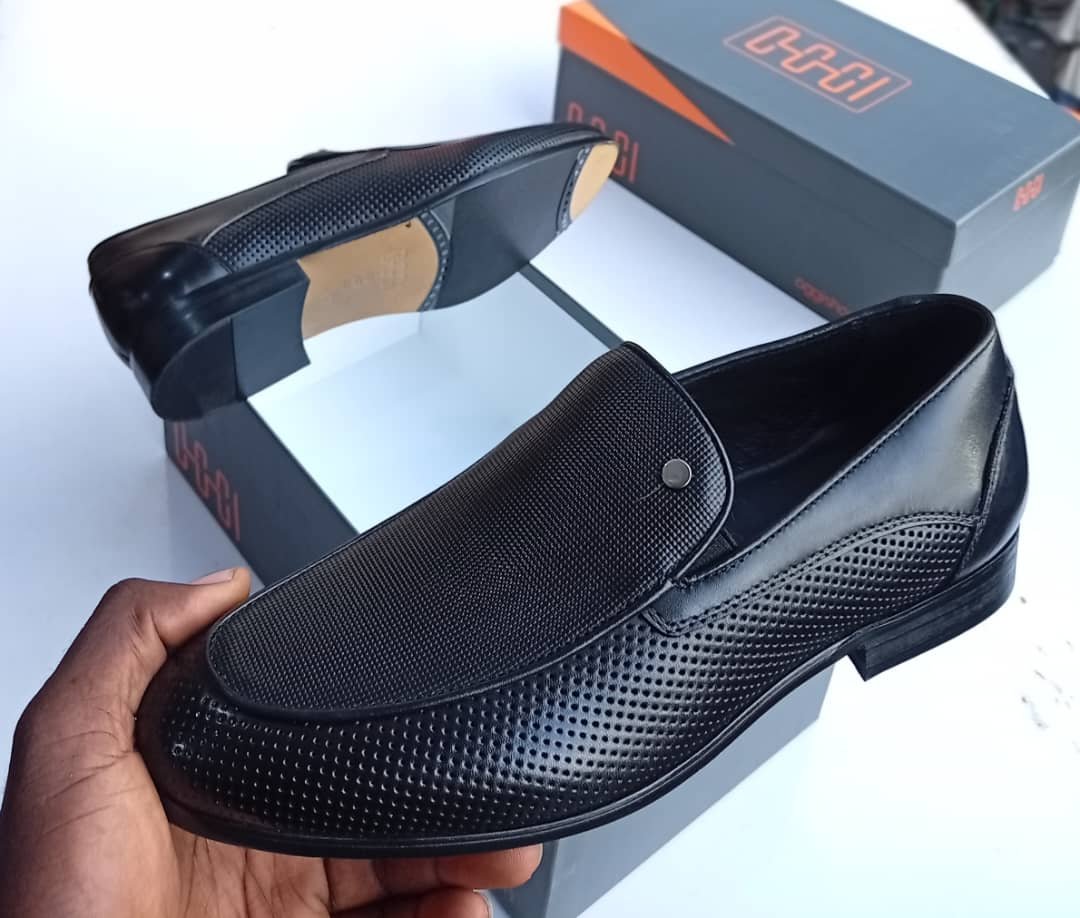 Mens Black Leather Slip On Loafers Mens Black Leather Slip On Loafers
