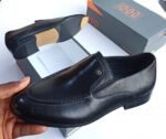 Mens Brown Corporate Leather Slip On Shoes