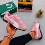 Speedcat OG Pink Suede Sneakers