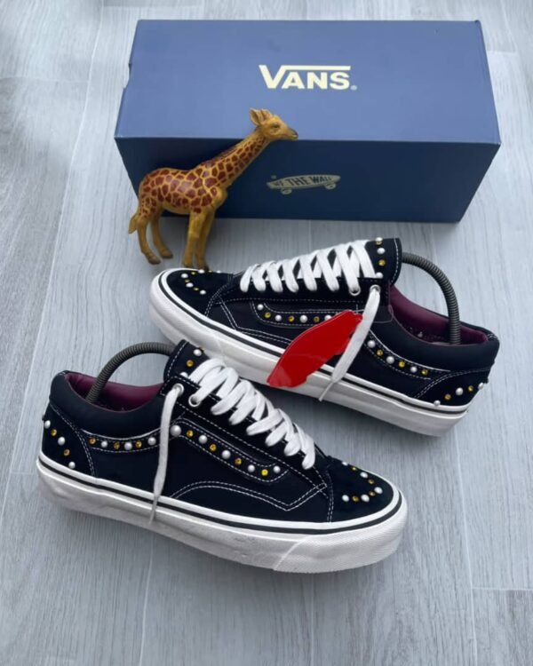 Vans Old Skool 36 LX Pearlized Pack Black Suede Sneakers